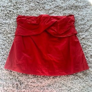 🌟Jcrew Strapless Cross-Front Top